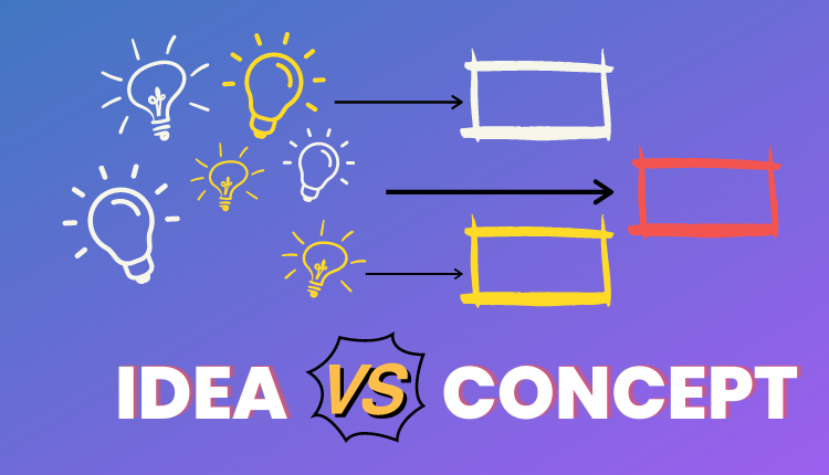 Idea vs Concept