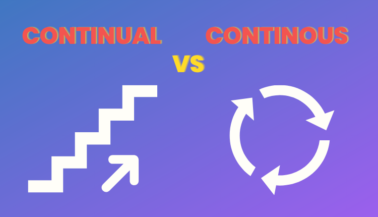 Continual vs Continuous