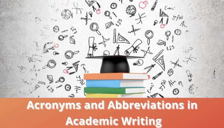 Abbreviations, English short forms, English full forms, Abbreviations and  Acronyms