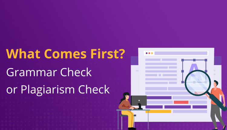 grammar check vs plagiarism check