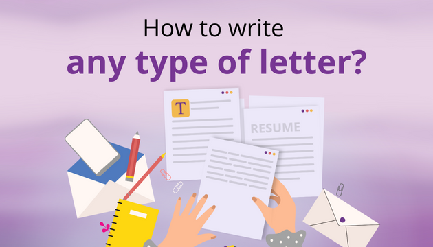 how to write any type of letter