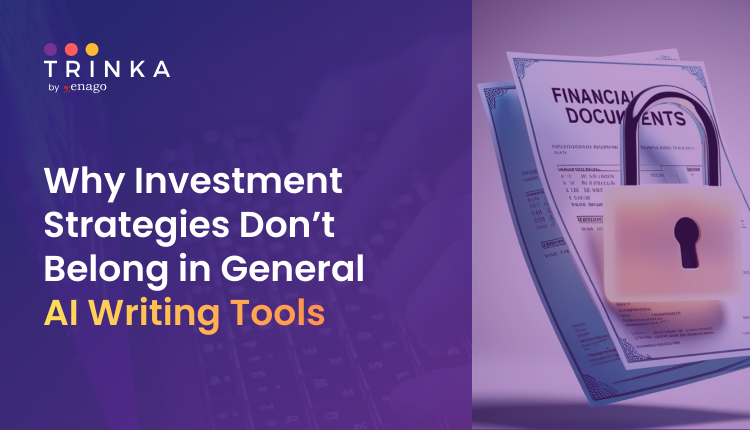 Why Investment Strategies Don’t Belong in General AI Writing Tools