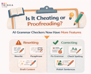 is it cheating or proofreading