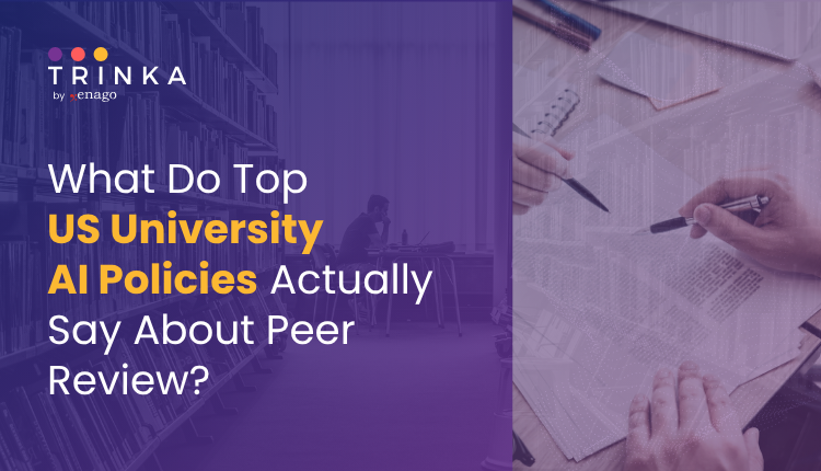 What Do Top US University AI Policies Actually Say About Peer Review?