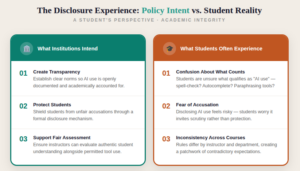 How to make AI disclosure policies actually work in the classroom