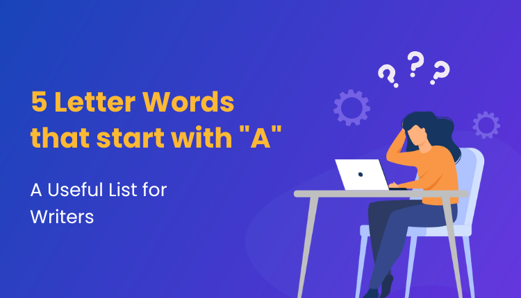 A Useful List for Writers