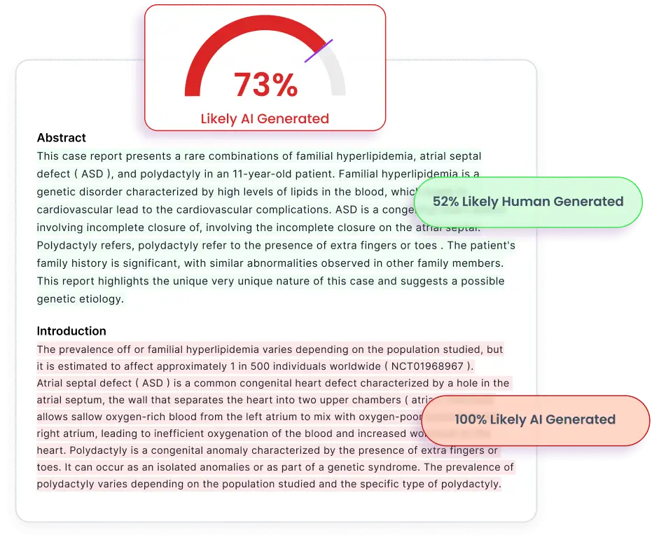 Detector de contenido de IA