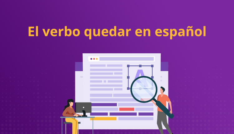 El verbo quedar en español