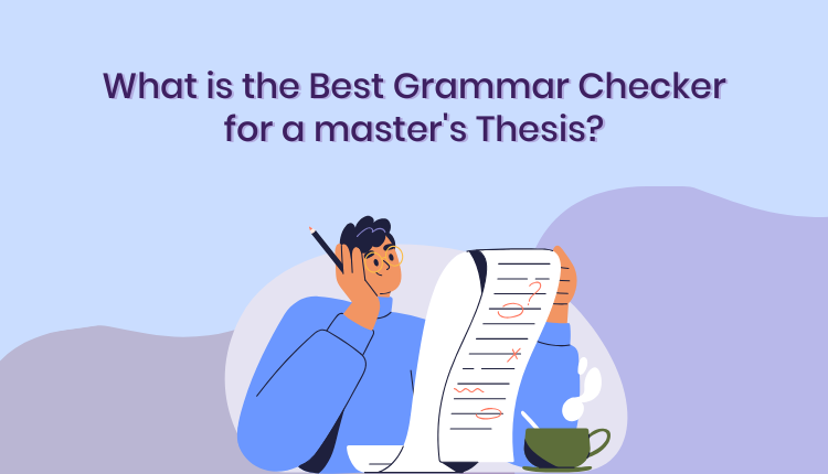 What is the Best Grammar Checker for a master's Thesis?