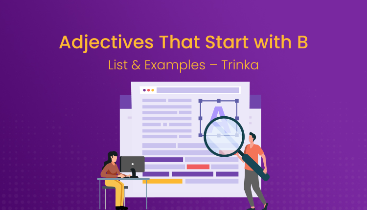 Adjectives That Start with B