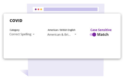 adjust case sensitive